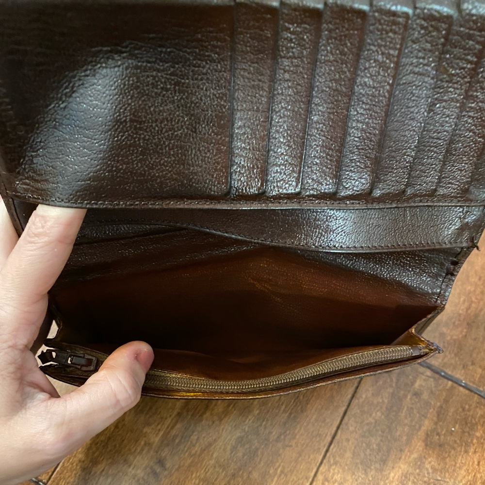 Chanel Brown Long Bifold Wallet - Picture 8 of 14